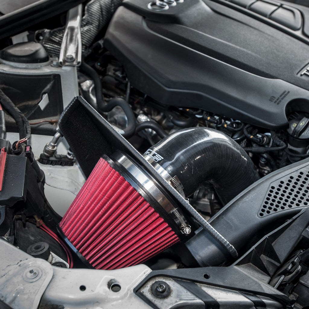 CTS TURBO B9 AUDI A4, ALLROAD, A5, S4, S5, RS4, RS5 HIGH-FLOW INTAKE (6″ VELOCITY STACK) CTS-IT-290R