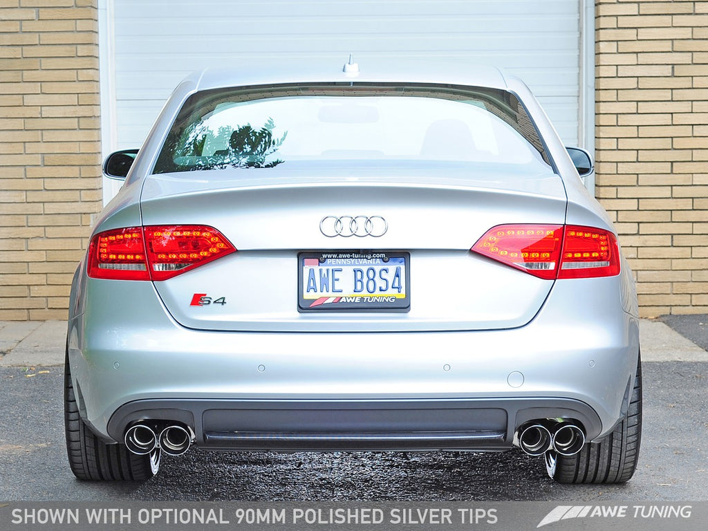 AWE EXHAUST SUITE AND DOWNPIPE SYSTEMS FOR AUDI B8.5 S4