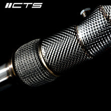 Load image into Gallery viewer, CTS TURBO AUDI C7/C7.5 S6/S7/RS7 4.0T CAST DOWNPIPE SET WITH HIGH FLOW CATS CTS-EXH-DP-0026-CAT