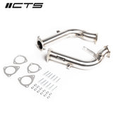 CTS TURBO AUDI 3.0T SUPERCHARGED V6 TEST PIPE SET CTS-EXH-TP-0012