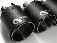 Load image into Gallery viewer, Active Autowerke F8X BMW M3 & M4 REAR EXHAUST TIPS - FOR ACTIVE EXHAUSTS 11-044