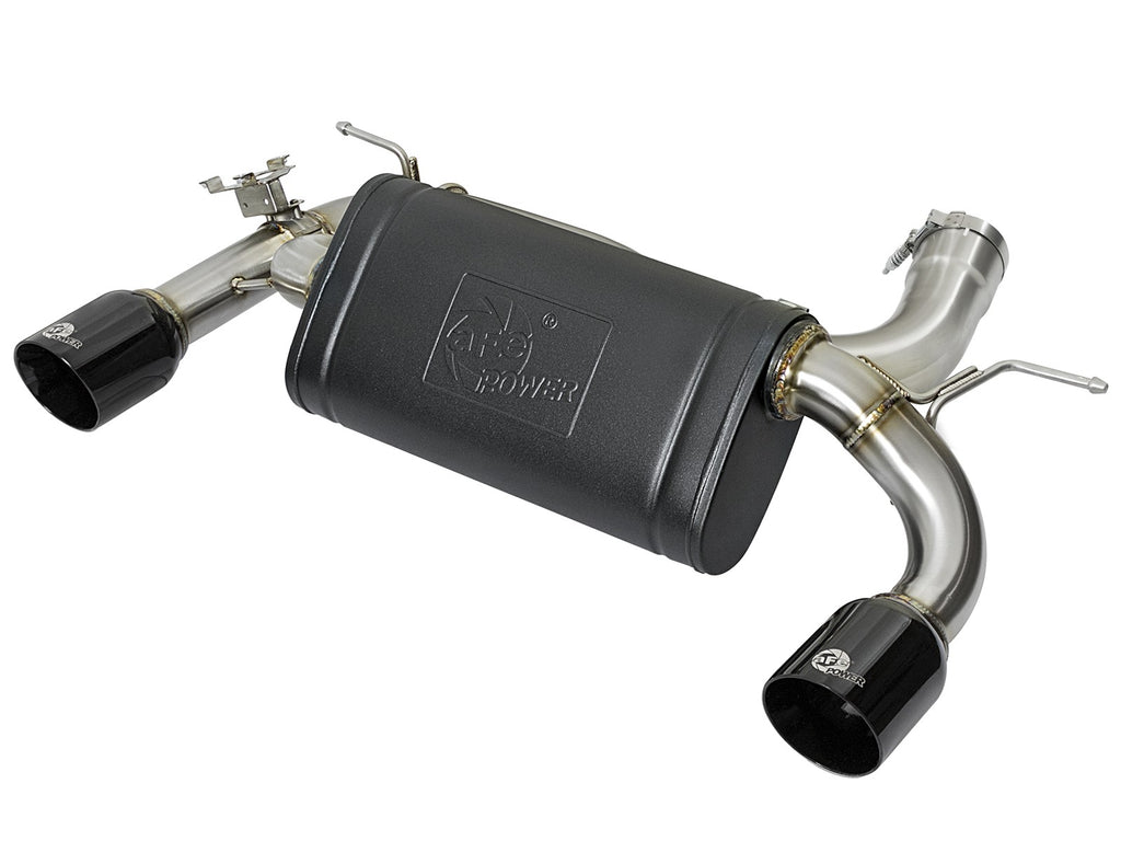 AFE Power MACH Force-Xp 3 IN to 2-1/2 IN 304 Stainless Steel Axle-Back Exhaust System 49-36336