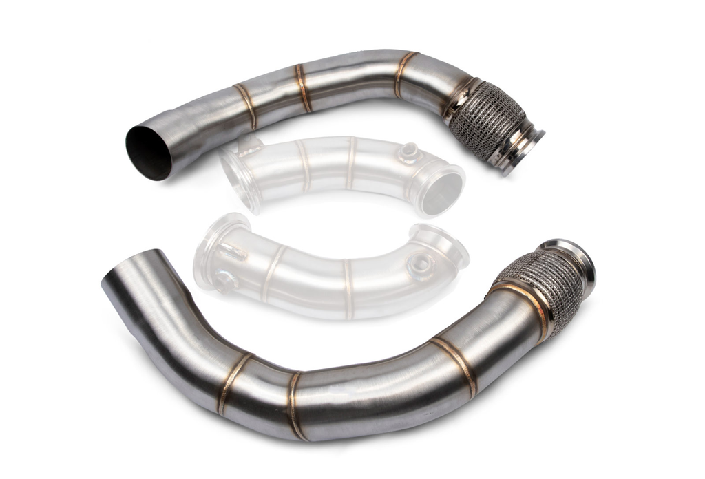 VRSF Stainless Steel Race Downpipes for 2018 – 2021 BMW M5 F90 S63 10152050
