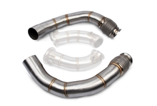 Load image into Gallery viewer, VRSF Stainless Steel Race Downpipes for 2018 – 2021 BMW M5 F90 S63 10152050
