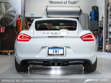 Load image into Gallery viewer, AWE PERFORMANCE EXHAUST FOR PORSCHE 981 CAYMAN 981-CAYMAN-EXH