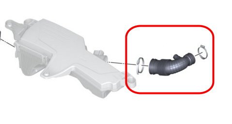 FTP BMW F2X F3X N13 intake pipe