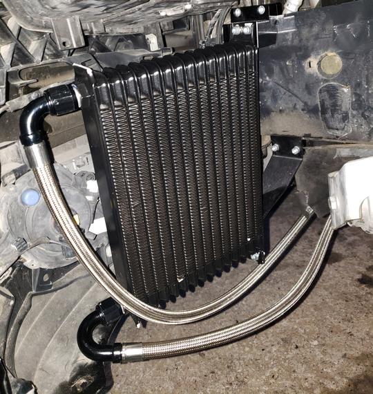 Burger Motorsports BMS E Chassis N54/N55 BMW Transmission Cooler