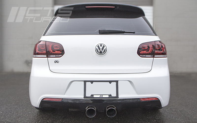 CTS TURBO VW MK6 GOLF R 3″ TURBO BACK EXHAUST HIGH-FLOW CAT CTS-EXH-TB-0010-CAT