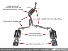 Load image into Gallery viewer, AWE TOURING EDITION EXHAUST SYSTEMS FOR AUDI B8.5 A4 2.0T