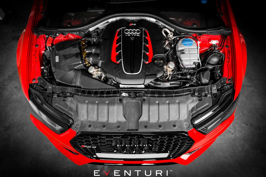 Eventuri Audi C7 RS6 / RS7 Black Carbon Intake System EVE-C7RS6-CF-INT