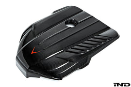 Eventuri Toyota A90 Supra B58 Black Carbon Engine Cover EVE-A90-CF-ENG