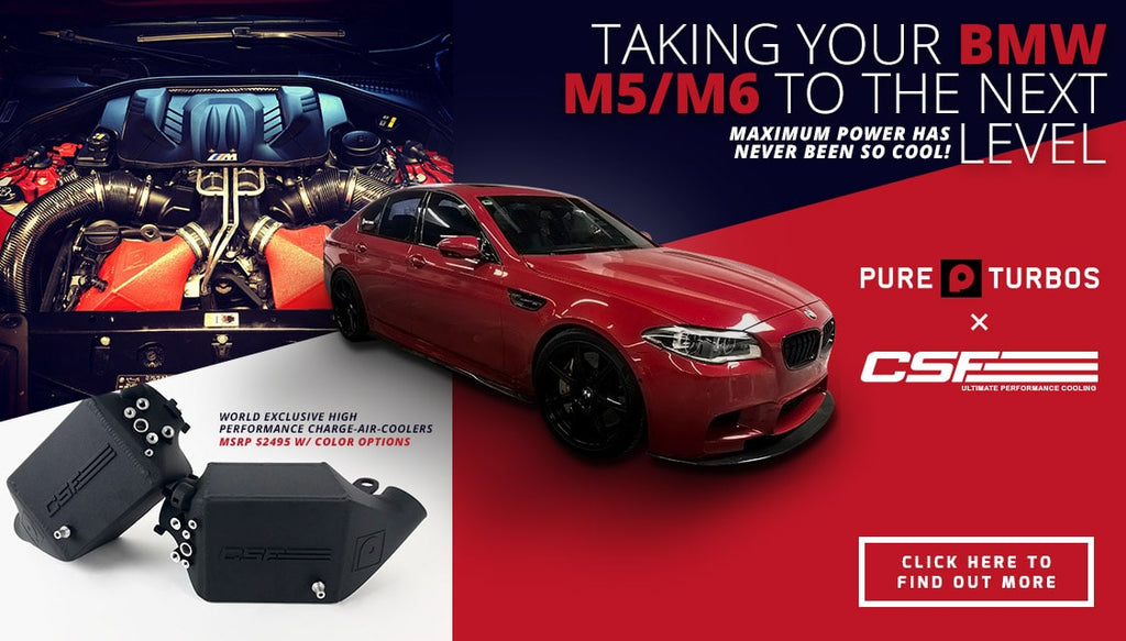 CSF Radiators BMW F1X M5/M6 Twin Charge-Air-Cooler Set (CSF #8109)