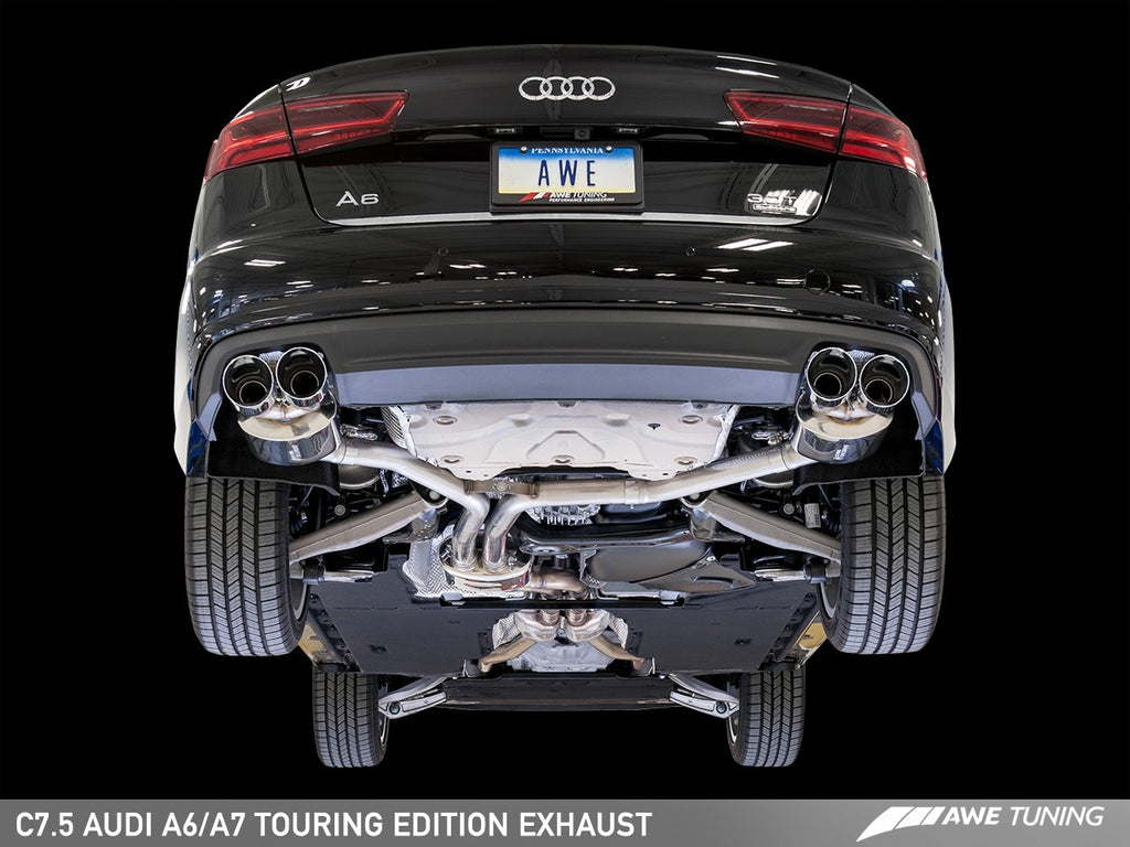 AWE EXHAUST SUITE FOR AUDI C7.5 A6