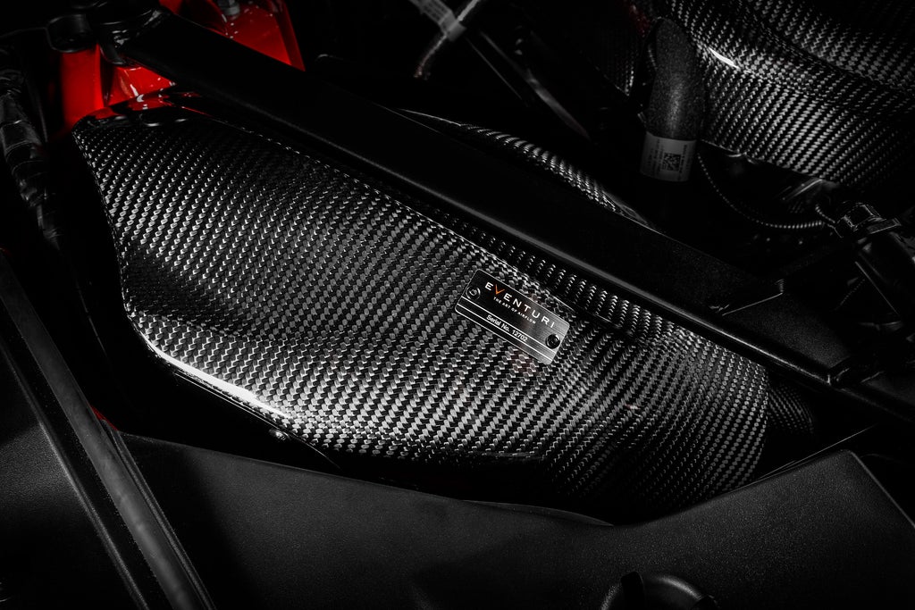 Eventuri Toyota A90 Supra Black Carbon Intake System EVE-A90-CF-INT