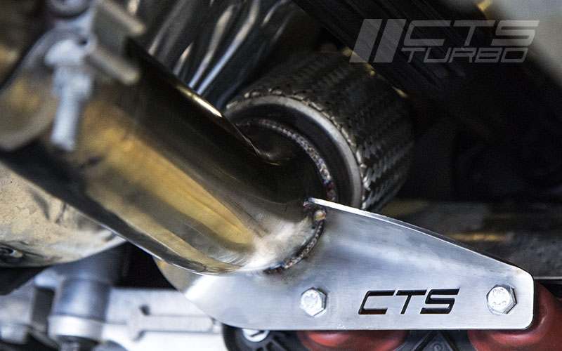 CTS TURBO MK6 GOLF R 2.0T, MK2 AUDI TT QUATTRO/TT-S 2.0T, 8P A3 QUATTRO/S3 2.0T HIGH FLOW CAT DOWNPIPE CTS-EXH-DP-0003-CAT