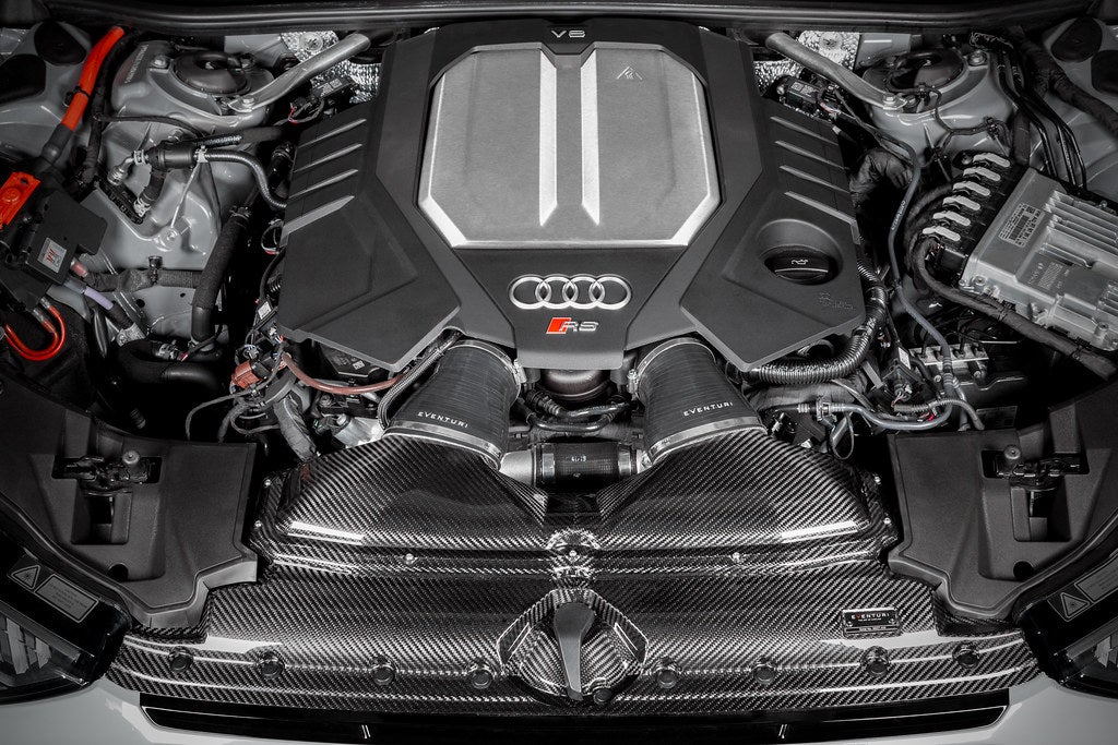 Eventuri Audi C8 RS6 / RS7 Black Carbon Intake System EVE-C8RS6-CF-INT