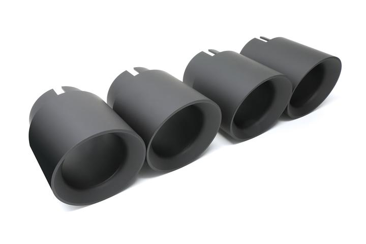 Burger Motorsports BMS Angle Cut F90 BMW M5 Billet Exhaust Tips (set of 4)