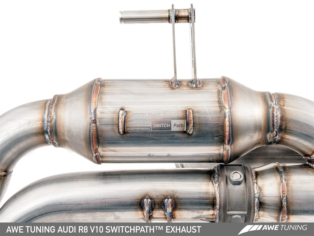 AWE SWITCHPATH EXHAUST SYSTEM FOR AUDI R8 5.2L (2014-15)