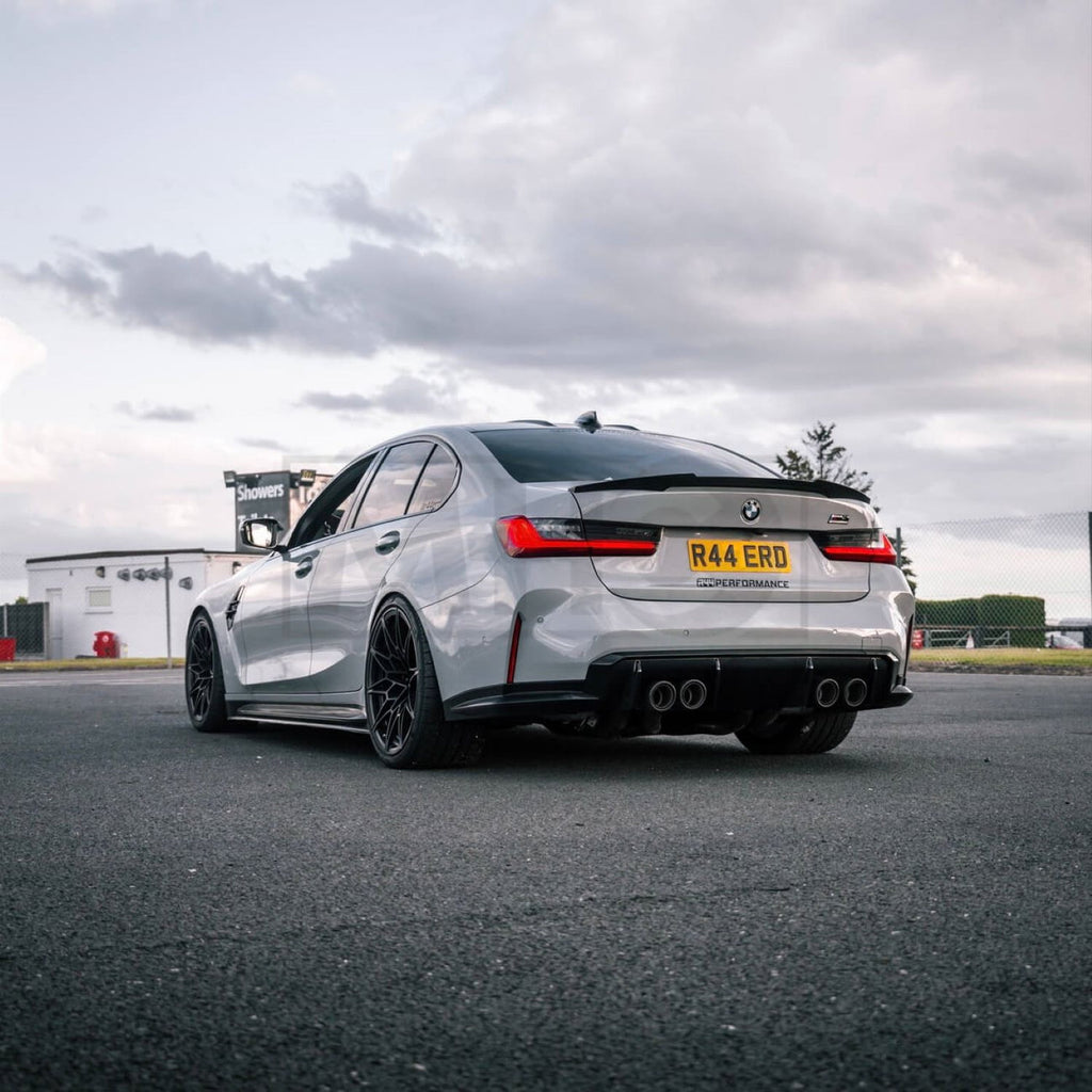 R44 Performance BMW G80 M3 M4 STYLE SPOILER IN PRE-PREG CARBON FIBRE