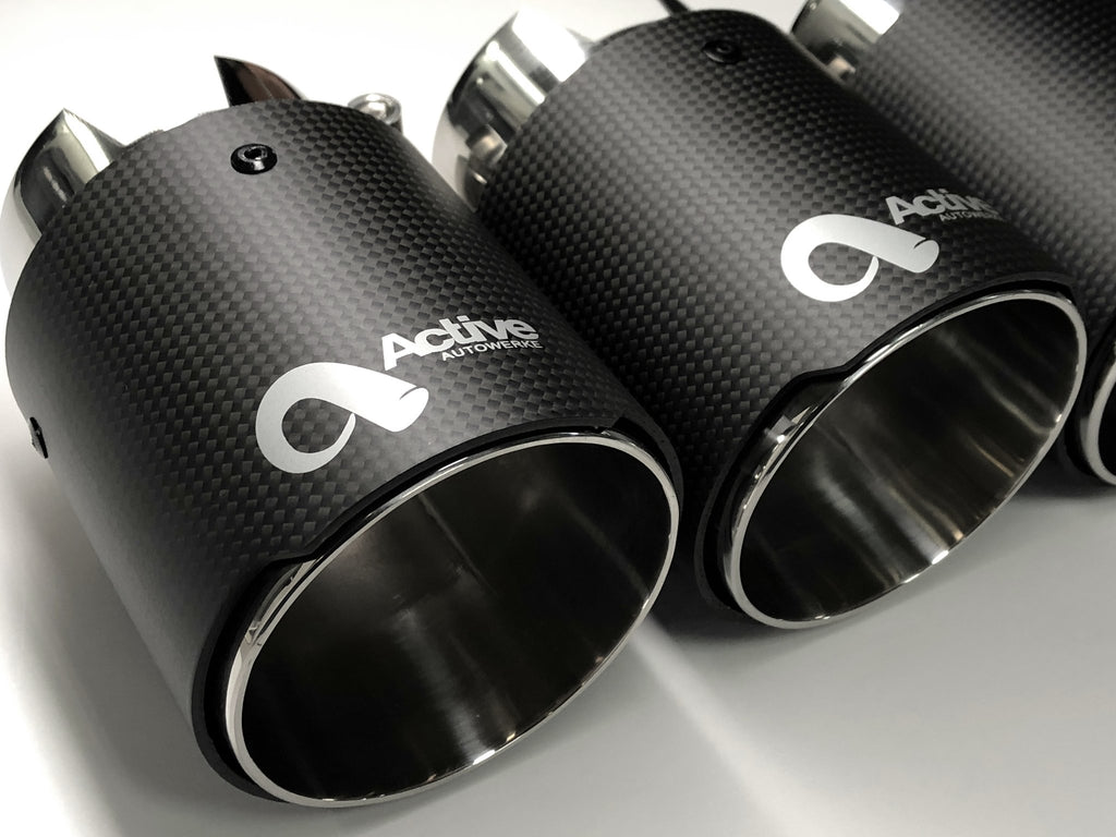 Active Autowerke F8X BMW M3 & M4 REAR EXHAUST TIPS 11-044