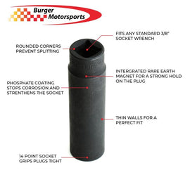 Burger Tuning 2020+ Toyota GR Supra - Magnetic Spark Plug Socket