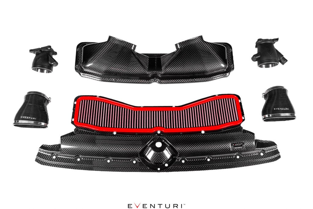 Eventuri Audi C8 RS6 / RS7 Black Carbon Intake System EVE-C8RS6-CF-INT