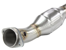 Load image into Gallery viewer, AFE Power MACH Force-Xp X-Pipe 2-1/2 IN 304 Stainless Steel w/ Cat & Resonator 49-36321-1