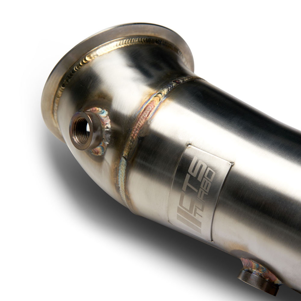 CTS TURBO 4″ CATLESS DOWNPIPE FOR BMW N20 4-CYLINDER (2012-2017) F20-F21-F22-F30-F32-F36 CTS-EXH-DP-0020