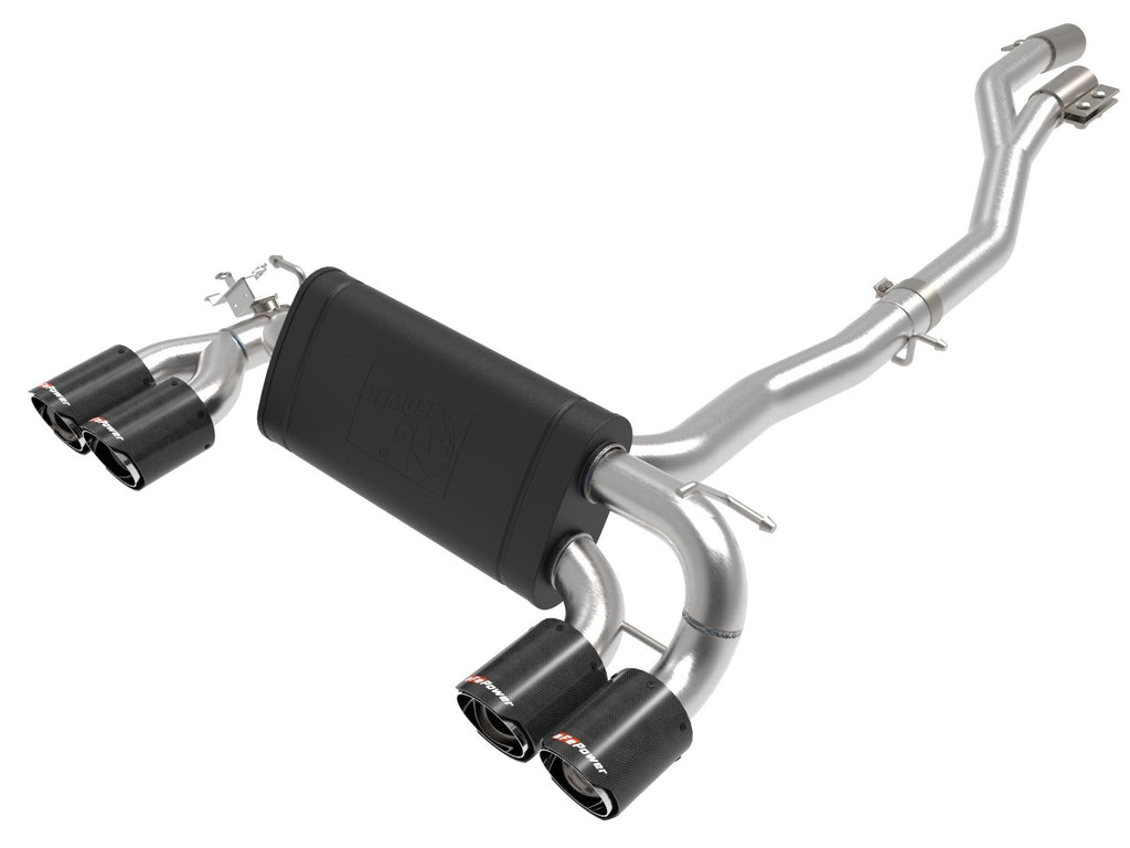 AFE Power MACH Force-Xp 3 IN to 2-1/2 IN 304 Stainless Steel Cat-Back Exhaust System 49-36350-B
