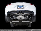 AWE PERFORMANCE EXHAUST FOR PORSCHE 981 CAYMAN