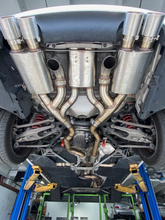 Load image into Gallery viewer, MAAD MAXX - F8X BMW M3 & M4 REAR EXHAUST SECTION - 3 CAN VALVED 11-073