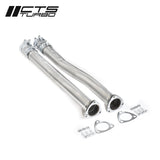 CTS TURBO MK3 TTRS/8V RS3 FACELIFT MID PIPES FOR 8V/8Y AUDI RS3 AND 8S AUDI TTRS CTS-EXH-DP-0027