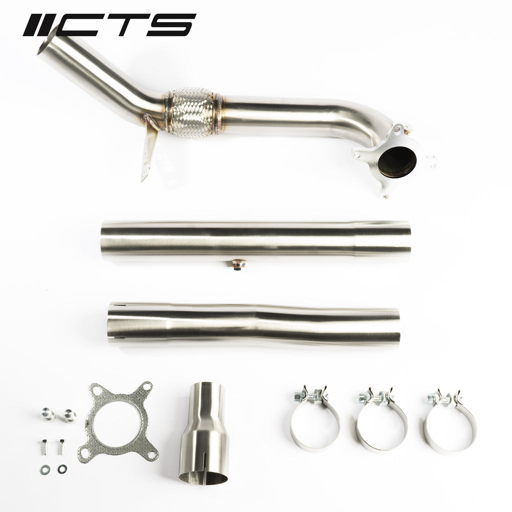 CTS TURBO MK1 VW TIGUAN AND 8U AUDI Q3 1.8T/2.0T RACE DOWNPIPE (2009-2017) CTS-EXH-DP-0003-T
