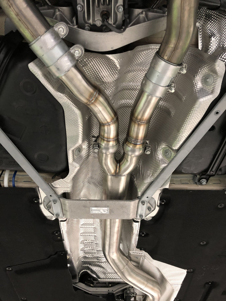 Active Autowerke F87 BMW M2 COMPETITION MID PIPE INCLUDES ACTIVE F-BRACE 11-050