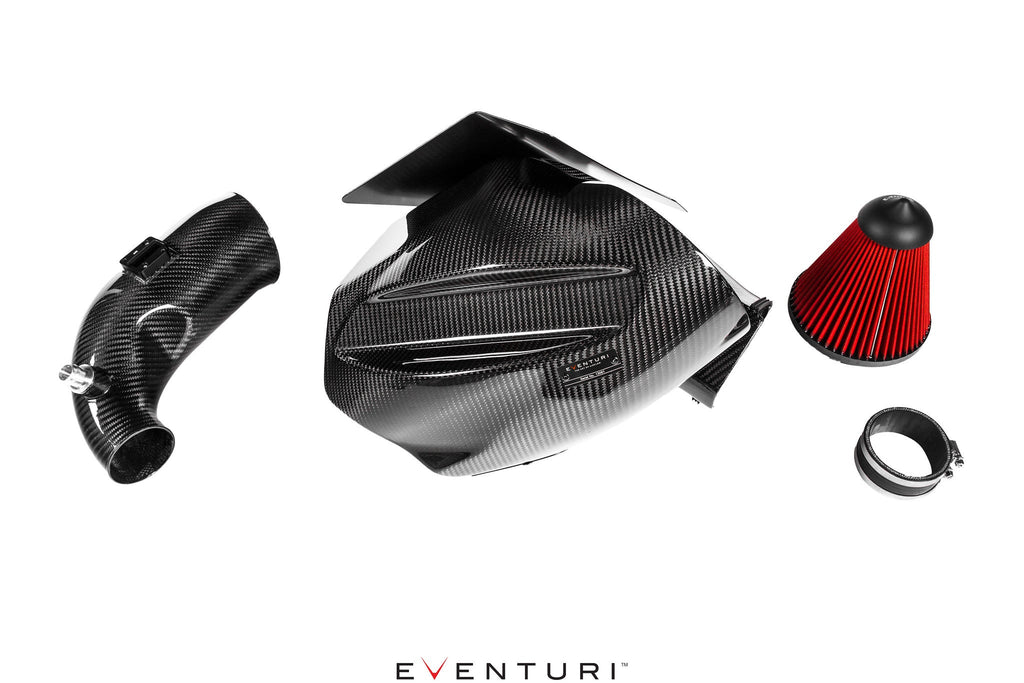 Eventuri Toyota A90 Supra Black Carbon Intake System EVE-A90-CF-INT