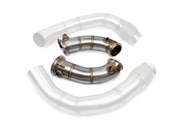 VRSF Stainless Steel Race Downpipes for 2018 – 2021 BMW M5 F90 S63 10152050