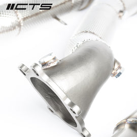 CTS TURBO AUDI C7/C7.5 S6/S7/RS7 4.0T CAST DOWNPIPE RACE SET CTS-EXH-DP-0026