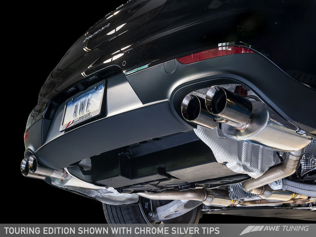 AWE TRACK AND TOURING EDITION EXHAUST SYSTEMS FOR PORSCHE PANAMERA 2/4
