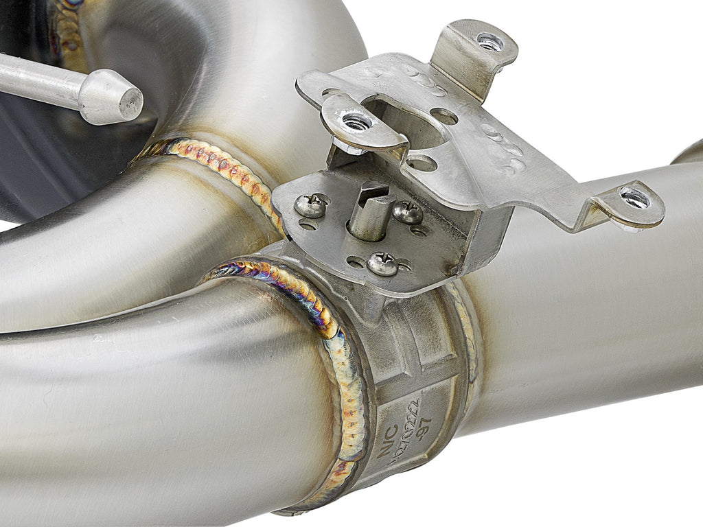 AFE Power MACH Force-Xp 3 IN to 2-1/2 IN 304 Stainless Steel Cat-Back Exhaust System 49-36340-B