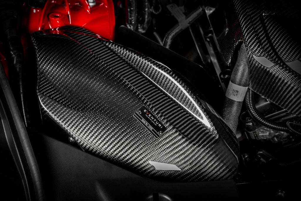 Eventuri Toyota A90 Supra Black Carbon Intake System EVE-A90-CF-INT