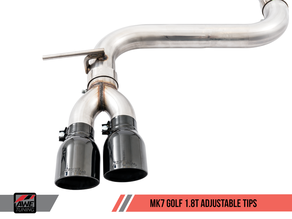 AWE EXHAUST SUITE FOR MK7 GOLF 1.8T