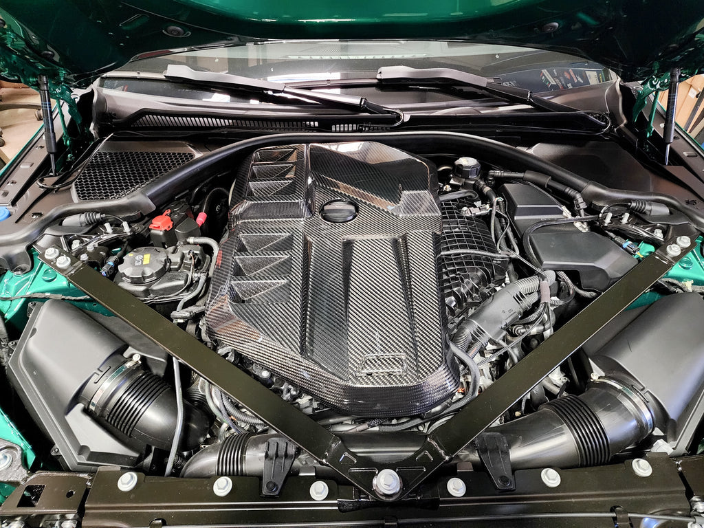 ARM Motorsports G80 CARBON FIBER ENGINE COVER S58CFEC-F S58CFEC-W