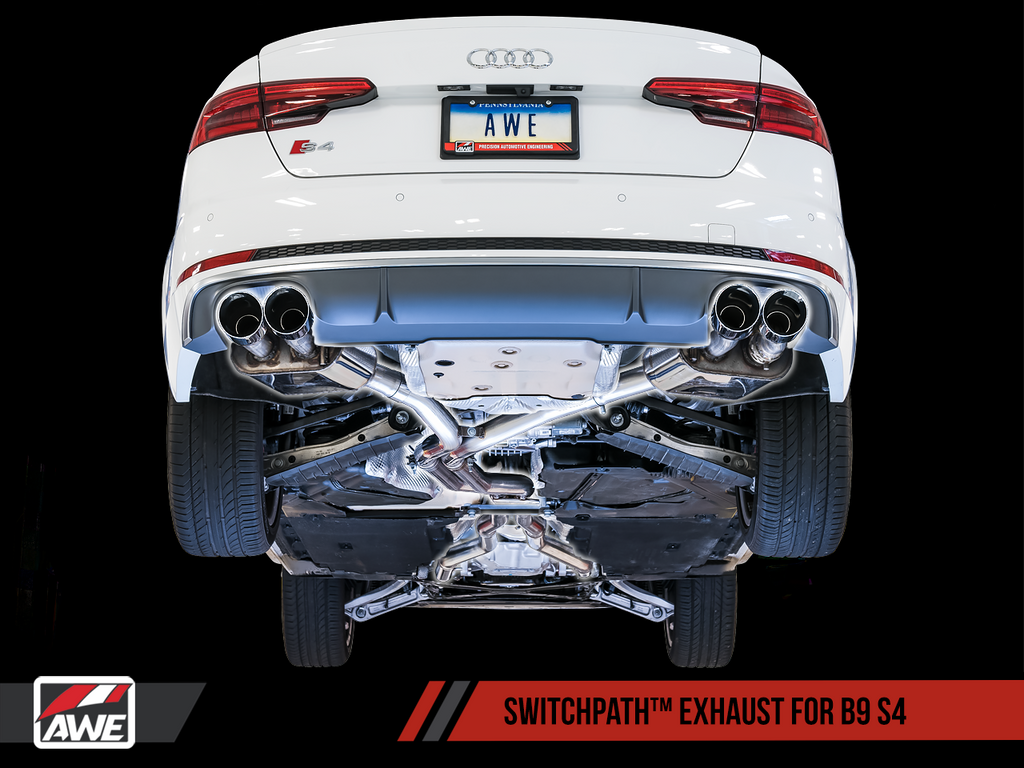 AWE EXHAUST SUITE FOR AUDI B9 S4 3.0T