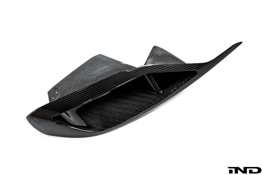 Eventuri Toyota A90 Supra Black Carbon Headlamp Race Duct EVE-A90-CF-HDP