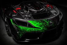 Load image into Gallery viewer, Eventuri Toyota A90 Supra Black Carbon Headlamp Race Duct EVE-A90-CF-HDP