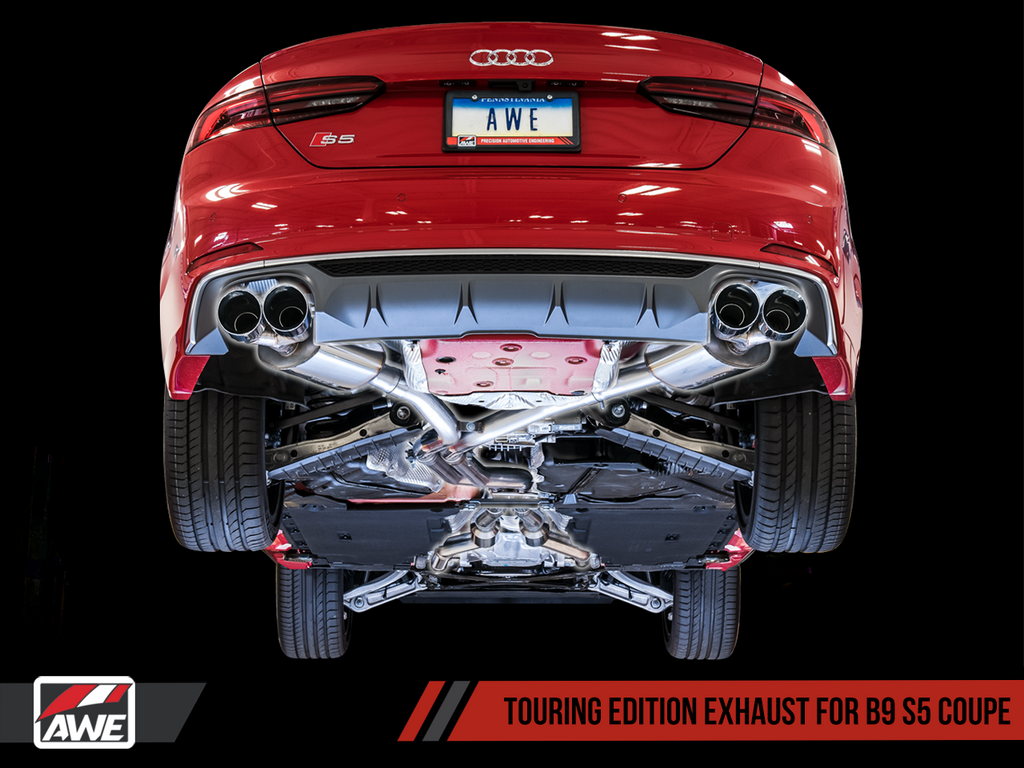 AWE EXHAUST SUITE FOR AUDI B9 S5 COUPE 3.0T