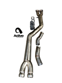 ACTIVE AUTOWERKE X3M / X4M SIGNATURE SINGLE MID-PIPE  11-102