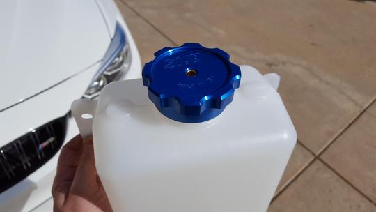 Burger Motorsports BMS Billet Water Injection Tank Cap with Safety Check Valve