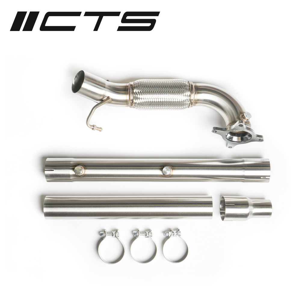 CTS TURBO AUDI/VW 2.0T FWD EXHAUST DOWNPIPE (MK5, MK6, 8P A3, 8J TT) CTS-EXH-DP-0001