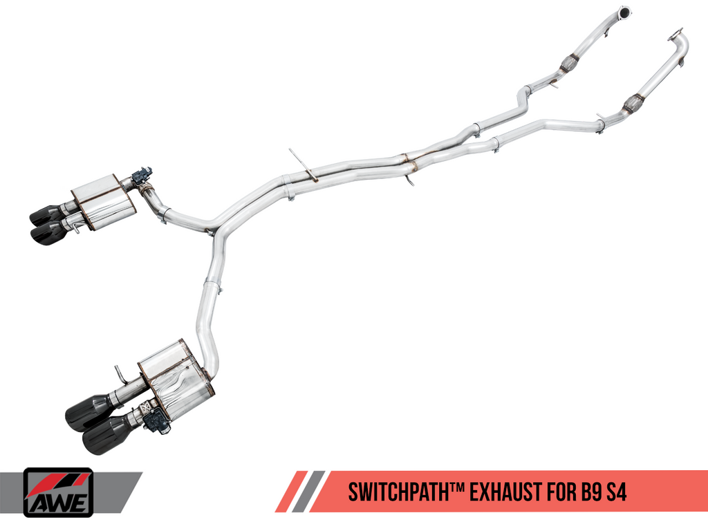 AWE EXHAUST SUITE FOR AUDI B9 S4 3.0T